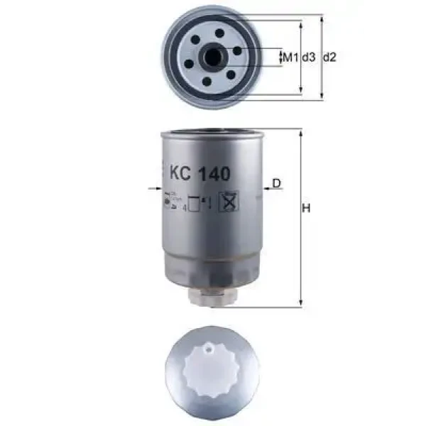 Mahle Yakıt Filtresi – KC140