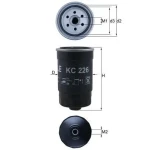 Mahle Yakıt Filtresi – KC226