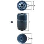 Mahle Yakıt Filtresi – KC503D / OEM 319703Z950