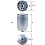 Mahle Yakıt Filtresi – KC605D / OEM 319701K800