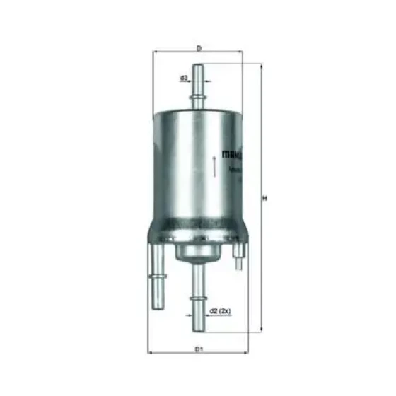 Mahle Yakıt Filtresi – KL156/1 / OEM 6Q0201051H ürün görseli