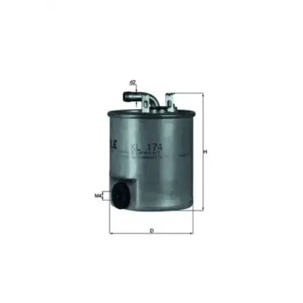 Mahle Yakıt Filtresi – KL174 / OEM A6110920101