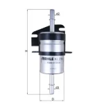Mahle Yakıt Filtresi – KL238