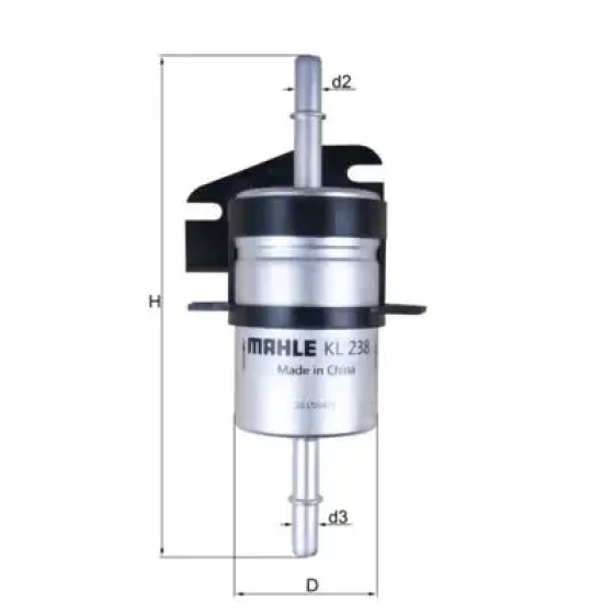 Mahle Yakıt Filtresi – KL238 ürün görseli