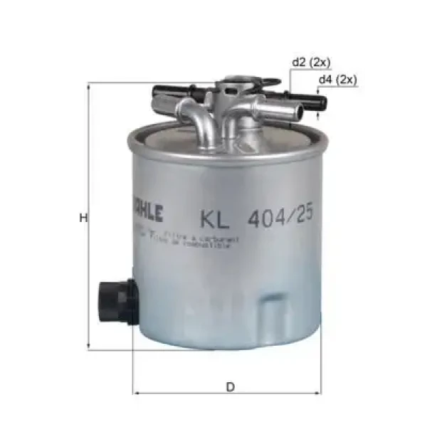Mahle Yakıt Filtresi – KL404/25