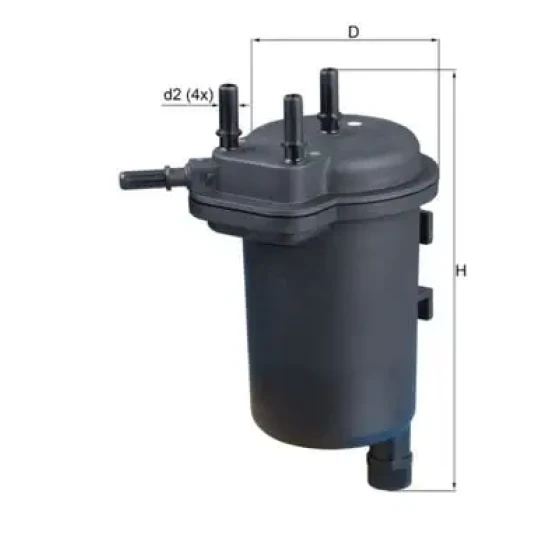 Mahle Yakıt Filtresi – KL430 ürün görseli