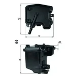Mahle Yakıt Filtresi – KL431D