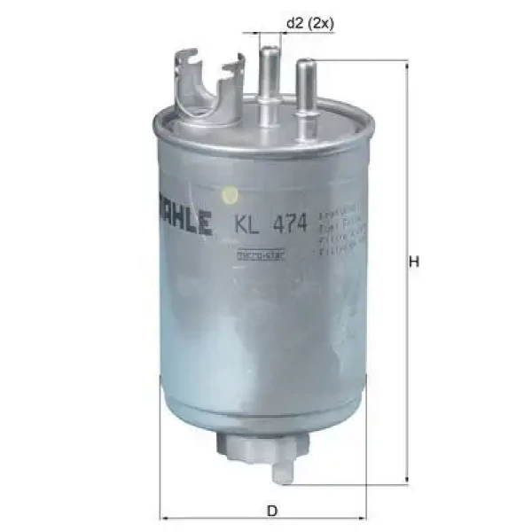 Mahle Yakıt Filtresi – KL474