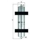 Mahle Yakıt Filtresi – KL478 / OEM 13327794549