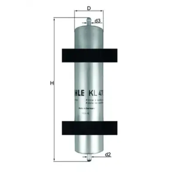 Mahle Yakıt Filtresi – KL478 / OEM 13327794549