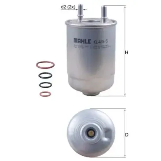 Mahle Yakıt Filtresi – KL485/5D ürün görseli
