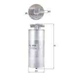 Mahle Yakıt Filtresi – KL659
