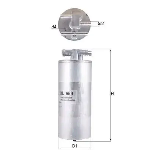 Mahle Yakıt Filtresi – KL659