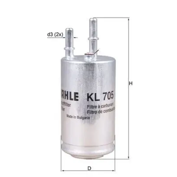 Mahle Yakıt Filtresi – KL705