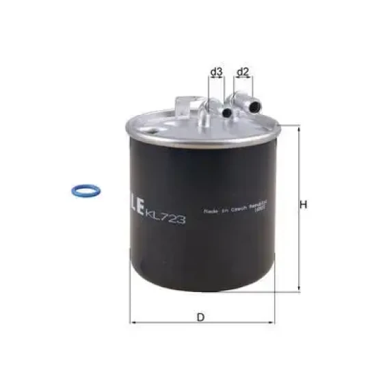Mahle Yakıt Filtresi – KL723D / OEM A6420920201 ürün görseli