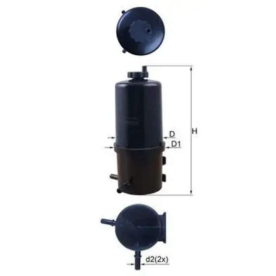 Mahle Yakıt Filtresi – KL787 / OEM 2H0127401B ürün görseli