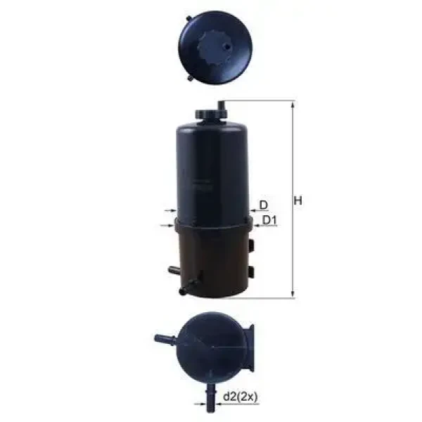 Mahle Yakıt Filtresi – KL787 / OEM 2H0127401B