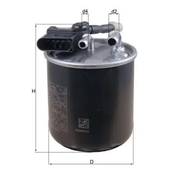 Mahle Yakıt Filtresi – KL913 / OEM A6510901652