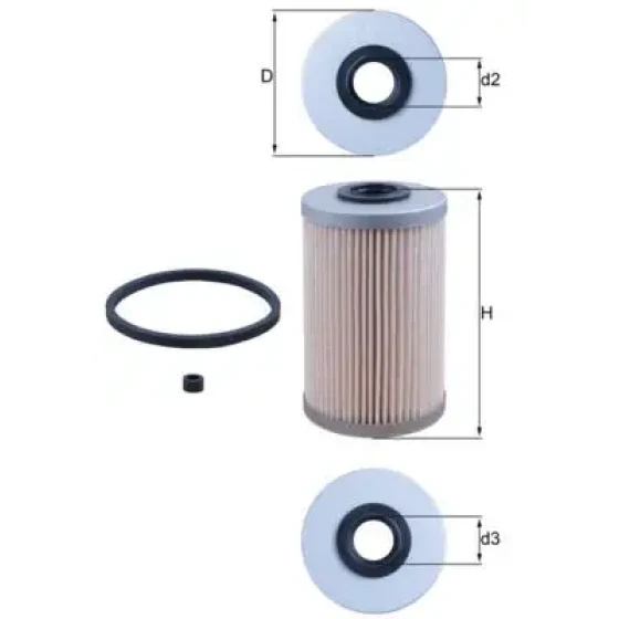 Mahle Yakıt Filtresi – KX204D ürün görseli