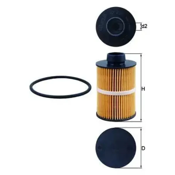 Mahle Yakıt Filtresi – KX208D
