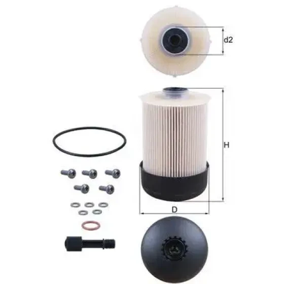 Mahle Yakıt Filtresi – KX338/22D ürün görseli