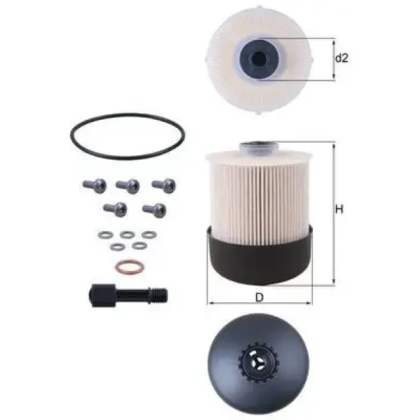 Mahle Yakıt Filtresi – KX338/26D