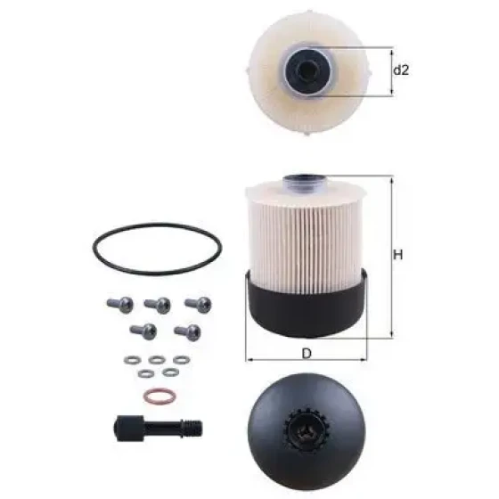 Mahle Yakıt Filtresi – KX338/28D ürün görseli