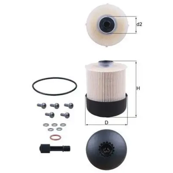 Mahle Yakıt Filtresi – KX338/28D