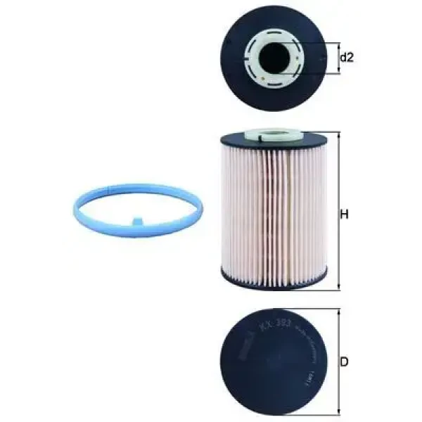Mahle Yakıt Filtresi – KX393D