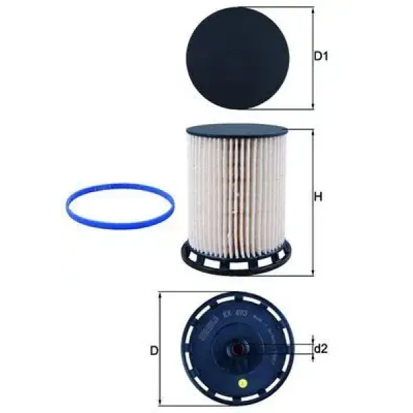 Mahle Yakıt Filtresi – KX493D