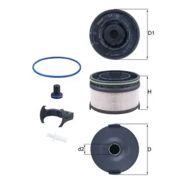 Mahle Yakıt Filtresi – KX533KIT / OEM A6540900252