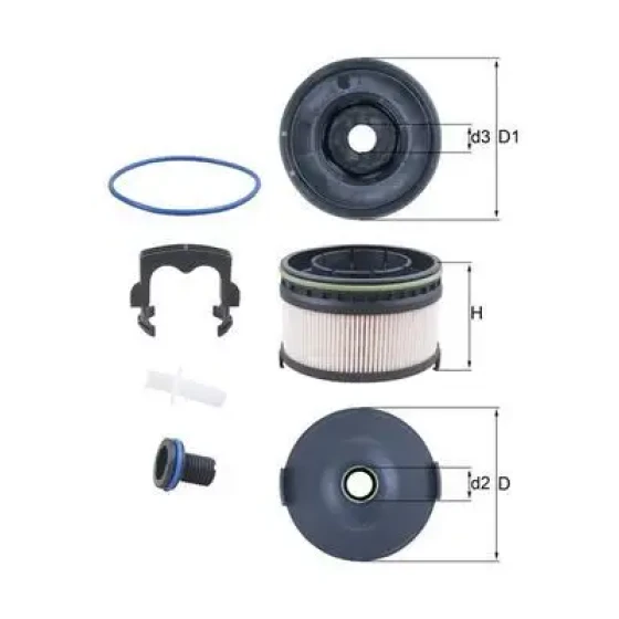 Mahle Yakıt Filtresi – KX568KIT / OEM A6540900652 ürün görseli