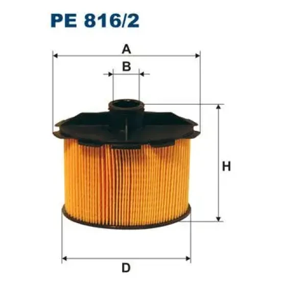 Filtron Yakıt Filtresi – PE816/2 ürün görseli