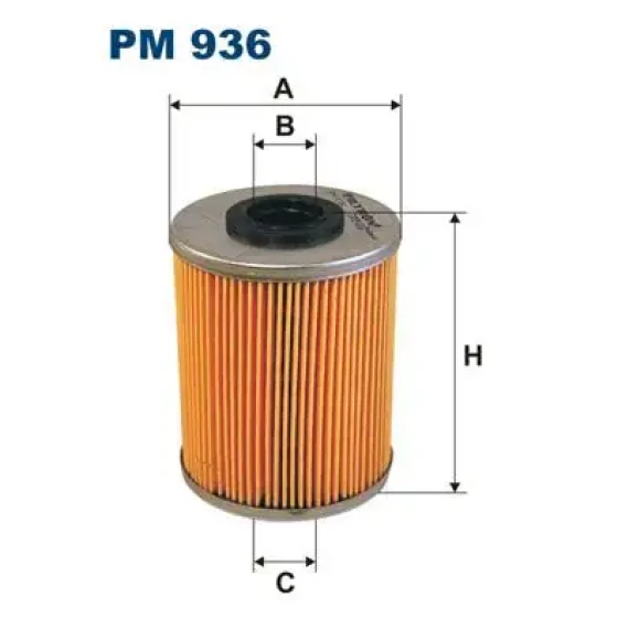 Filtron Yakıt Filtresi – PM936 ürün görseli