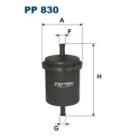 Filtron Yakıt Filtresi – PP830