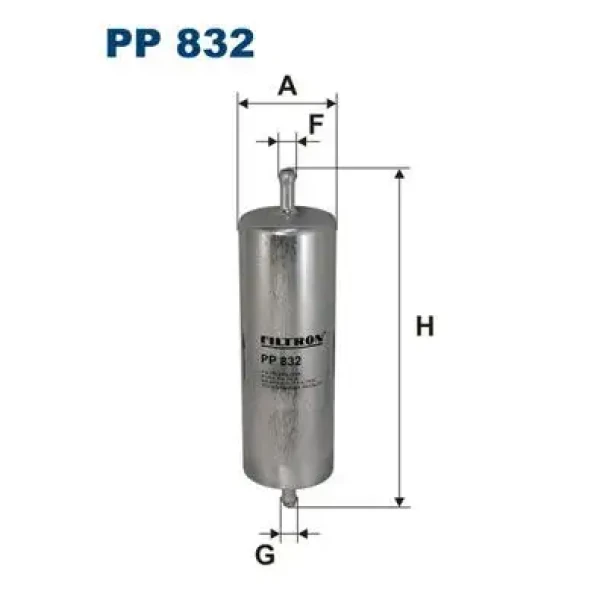 Filtron Yakıt Filtresi – PP832