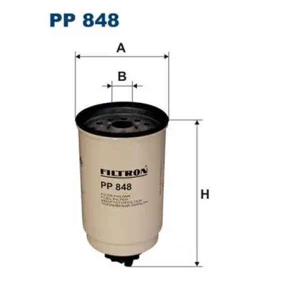 Filtron Yakıt Filtresi – PP848/7 ürün görseli