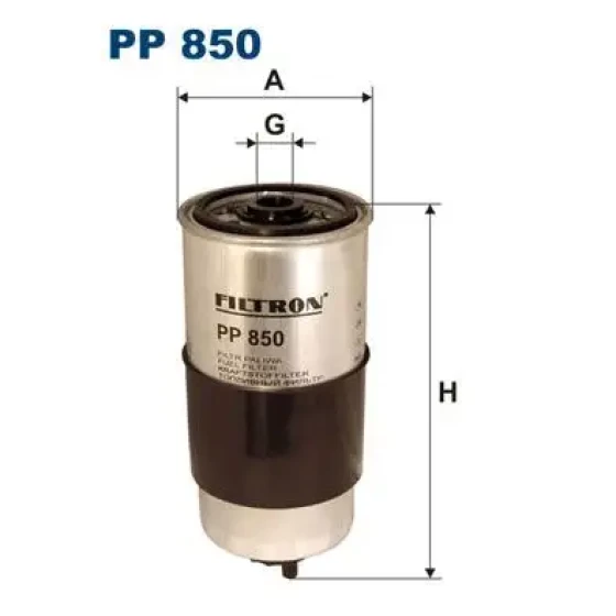 Filtron Yakıt Filtresi – PP850/2 ürün görseli