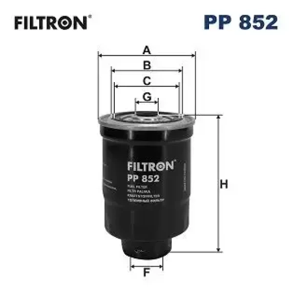 Filtron Yakıt Filtresi – PP852