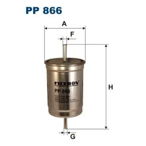 Filtron Yakıt Filtresi – PP866/6 ürün görseli