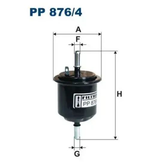 Filtron Yakıt Filtresi – PP876/4 / OEM 3191125100 ürün görseli