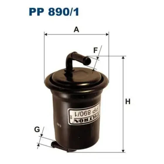 Filtron Yakıt Filtresi – PP890/1 ürün görseli