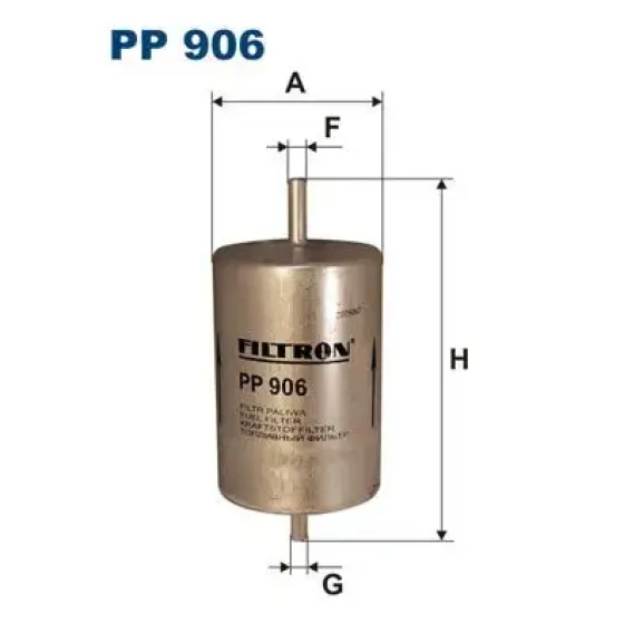 Filtron Yakıt Filtresi – PP906 / OEM 7700843833 ürün görseli