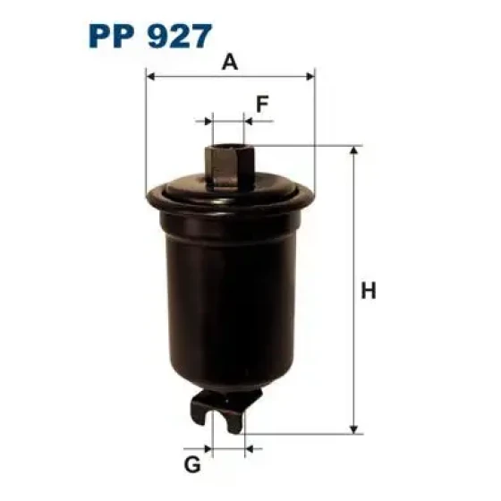 Filtron Yakıt Filtresi – PP927 ürün görseli