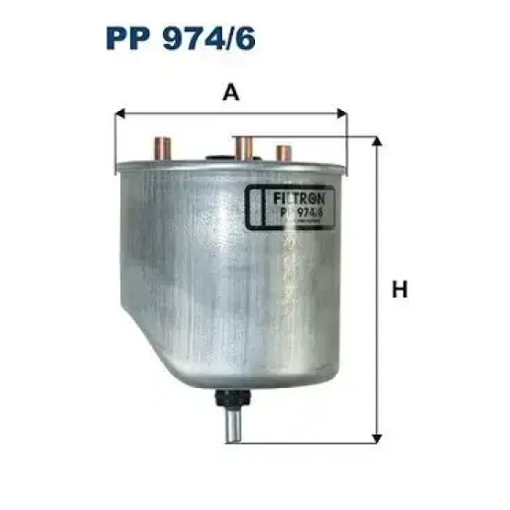 Filtron Yakıt Filtresi – PP974/6 ürün görseli