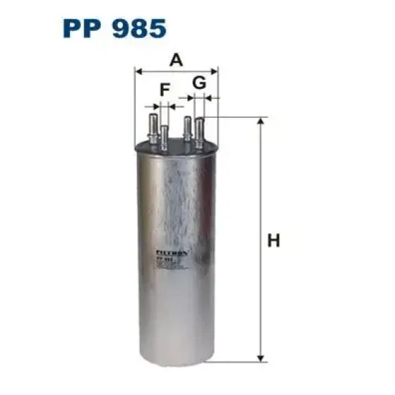 Filtron Yakıt Filtresi – PP985/1 / OEM 7H0127401D ürün görseli
