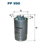 Filtron Yakıt Filtresi – PP990 / OEM 813059