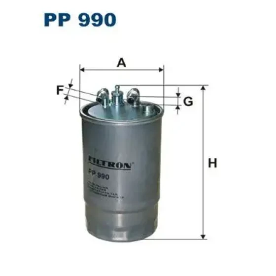 Filtron Yakıt Filtresi – PP990 / OEM 813059 ürün görseli