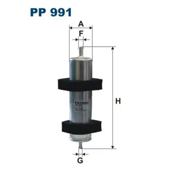 Filtron Yakıt Filtresi – PP991/1 / OEM 8R0127400 ürün görseli