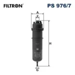 Filtron Yakıt Filtresi – PS976/7